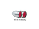 Beacon 2 LED Flamed With RED Lens 3 Wire Marker Light