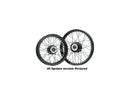 80-Spoke Black Wheels - 18 x 3.50 Inch