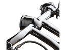 Round Multi-Instrument Gauge T-Bar MT Style Km/h Mph Black / Chrome - 63.5mm