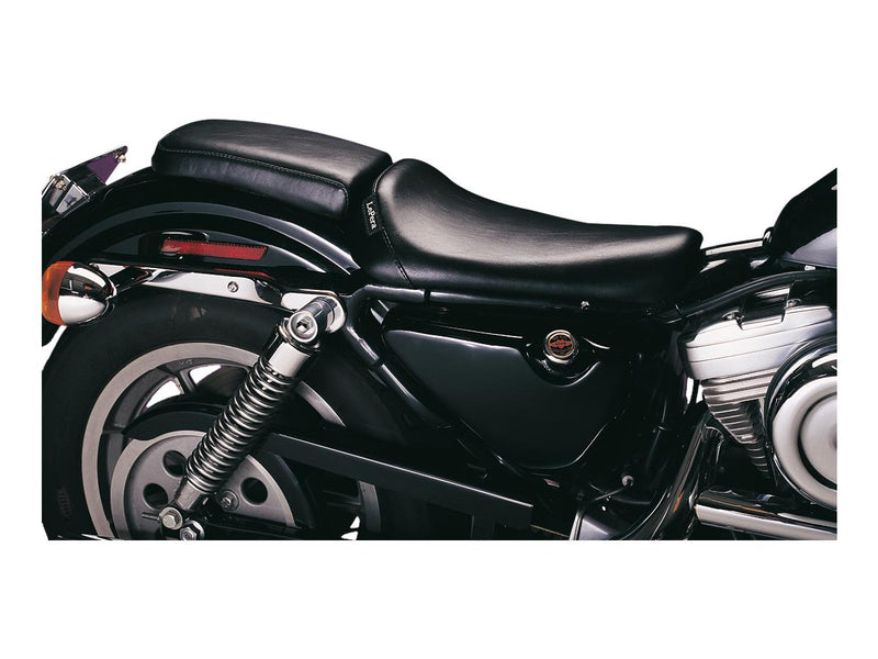 Bare Bones Solo Seat Smooth Black Vinyl For 04-06, 10-20 Sportster