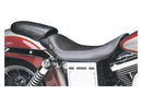 Bare Bones Solo Seat Smooth Black Vinyl For 06-17 Dyna