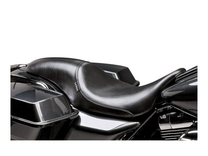 Silhouette Full Lenght Smooth Seat Black Vinyl For 06 FLHXI, 07 FLHX