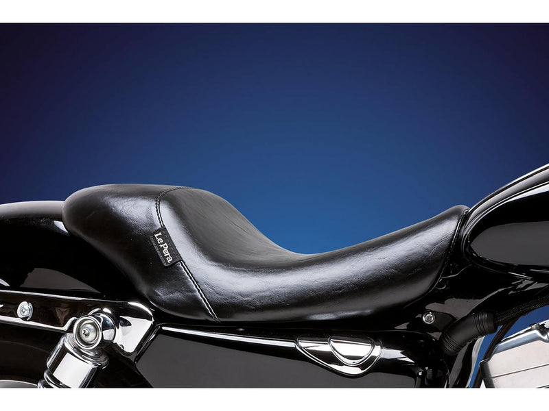 Bare Bones Solo Seat Smooth Black Vinyl For 2007-09 Sportster