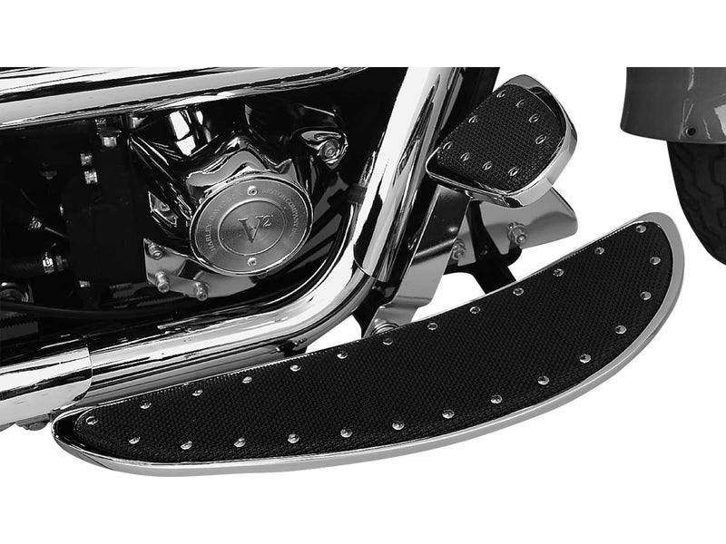 Banana Floorboards Long Chrome - 19 Inch