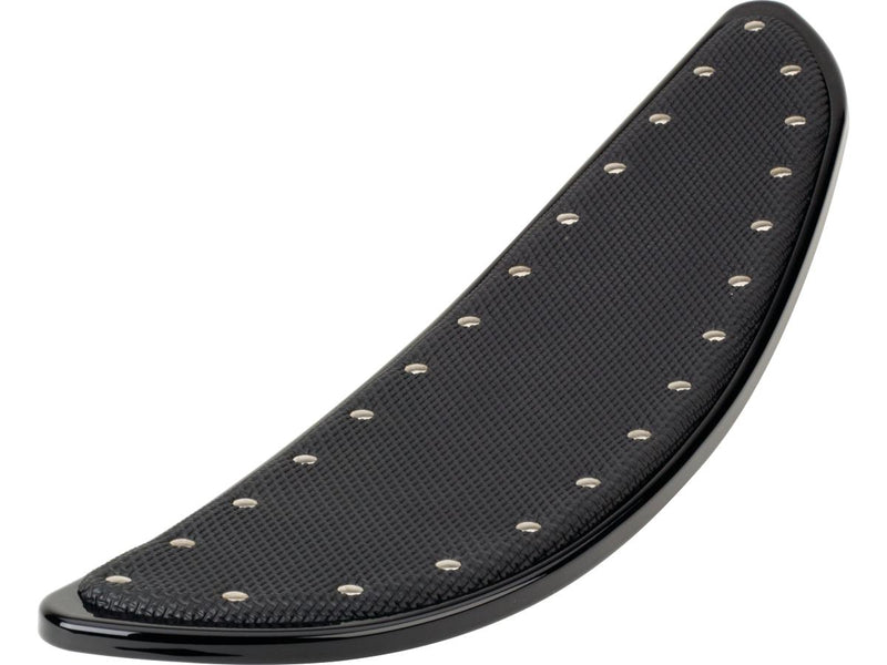 Banana Floorboards Long Black Powder Coated - 19 Inch