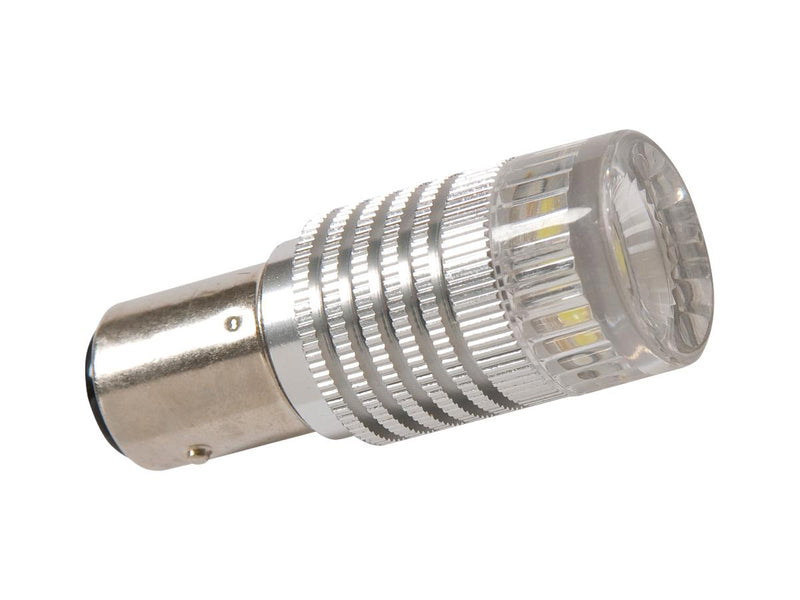 White Hyperflash 1157 Taillight Bulb Single