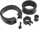 Swivel Head Diameter Tubing Cable Clamp Single Throttle / Clutch Cable Black - 1 1/4"-1 1/2"
