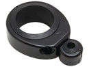 Swivel Head Diameter Tubing Cable Clamp Single Throttle / Clutch Cable Black - 1 1/4"-1 1/2"