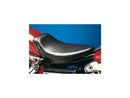 Bare Bones Gel Solo Seat Smooth Black Vinyl For 06-17 Softail