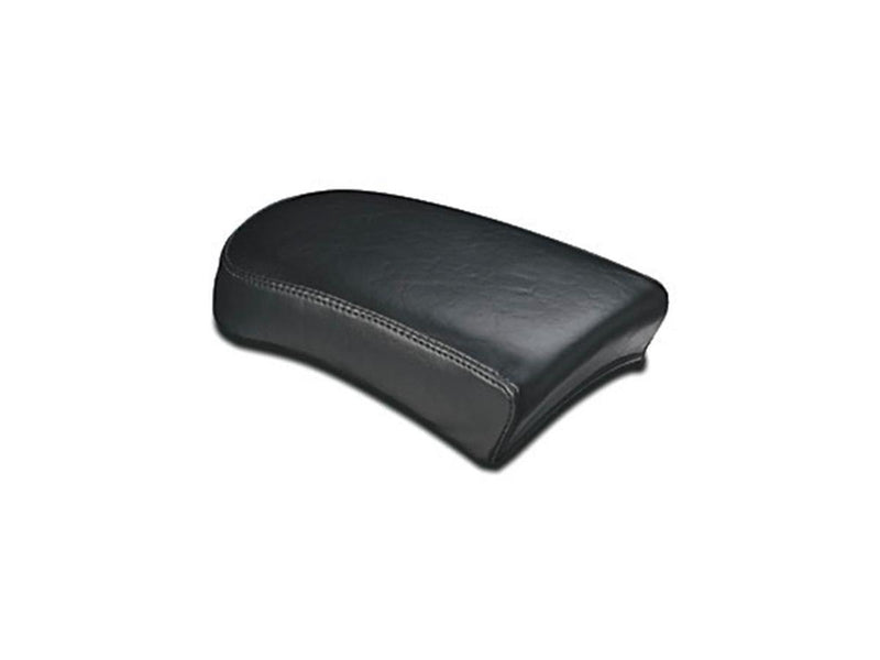 Bare Bones Gel Pillion Pad Smooth Black Vinyl For 84-99 Softail