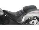 Hot Rod Series Diamond Pillion Pad Black Vinyl For 84-99 Softail