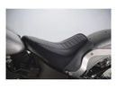 Bare Bones Daddy-O Solo Seat Black Vinyl For 04-06, 10-20 Sportster