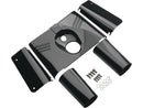 Smooth Fork Tin Without Fork Sliders Black