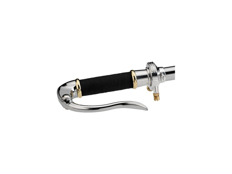 Retro Line Inverted Hand Control Chrome With Chrome Lever Chrome - 1 Inch