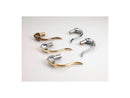 Retro Line Inverted Hand Control Chrome With Chrome Satin Lever Chrome Satin - 1 Inch