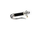 Fabric Tape Grips For Inverted Hand Controls Aluminium Polished Brass Polished - 1"