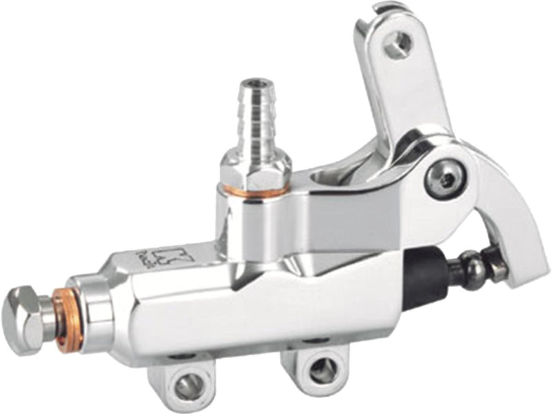 Wire Operated Master Cylinder Without Oil Reservoir Aluminium Polished - 14mm