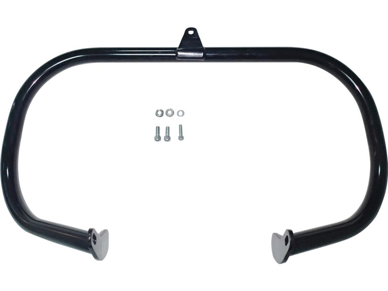 Front Engine Guard Curved Black