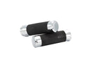 Good Guys Grips Black Chrome 1" Throttle Cables
