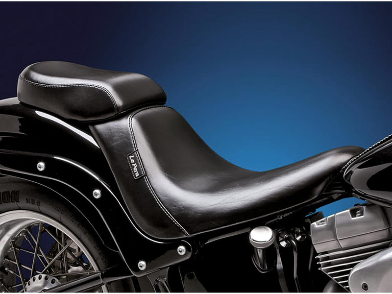 Bare Bones Pillion Pad Smooth Black Vinyl For 06-17 Softail