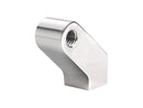 Headlight Mounting Block Mount Has 1.25" Vertical & 1" Forward Offset Chrome