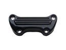 Finned Top Clamp Black Powder Coated