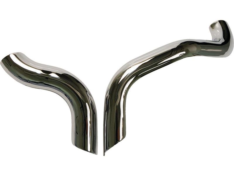 Designer Series L.A.F Replacement Heat Shield Chrome - 2 Inch