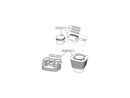 Rear Cylinder Raw - 100 Inch 4x4