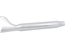 Universal Fishtail Muffler With Slider For Right-side-Installation Chrome