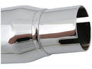 Universal Fishtail Muffler With Slider For Right-side-Installation Chrome