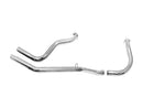 Upsweep Shovel 66-69 Rigid Frames Headers Chrome - 1.75 Inch