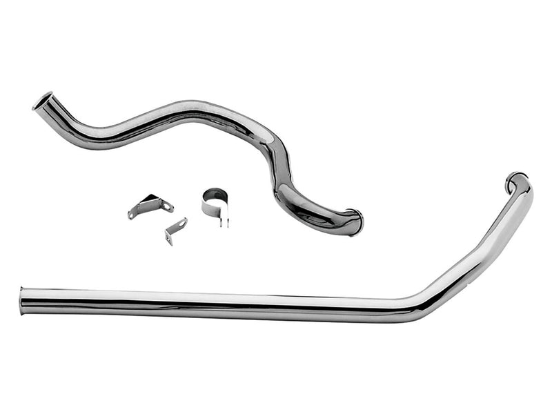 Independent Dual Evo Touring Headers Chrome - 1.75 Inch 86-94 Touring