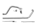 Independent Dual Softail Headers Chrome - 1.75 Inch 87-94 Softail