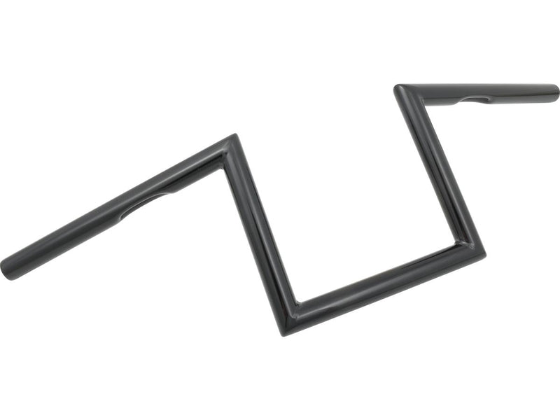 60s Wide Style Handlebar Black Powder Coated For 82-20 Sportster - 8 x 1 Inch