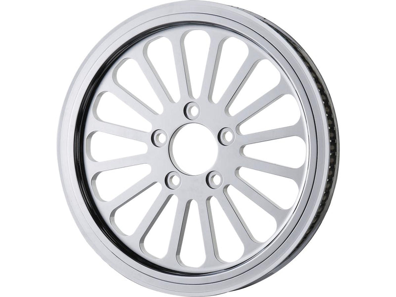Super Spoke Pulley 1" X 68T Touring Models 08-Up Chrome