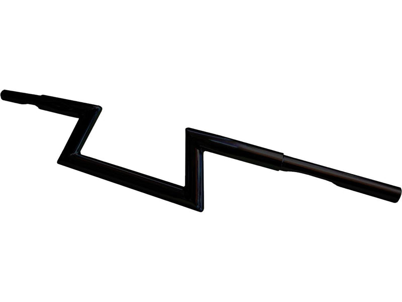 Z-Bar 5 Holes Handlebar With 1 1/4" Clamp Diameter Black - 12cm