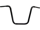 H400 Fat Ape Hanger 5 Hole Handlebar Black Throttle By Wire - 1-1/4 Inch