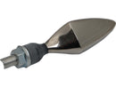 Micro Rhombus DF Titan LED Rear Left Turn Signal / Taillight / Brake Light Titanium Satin Clear LED