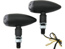 Micro Bullet LED Turn Signal Black Tinted LED