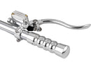 Deluxe Brake Master Cylinder Kit Master Cylinder Cover Aluminium Polished - 12mm