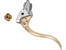 Deluxe Clutch Cable Perch Assembly Brass Lever Aluminium Satin Cable Clutch