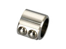 Switch Housing Dual Button Aluminium Polished