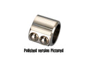 Switch Housing Dual Button Black