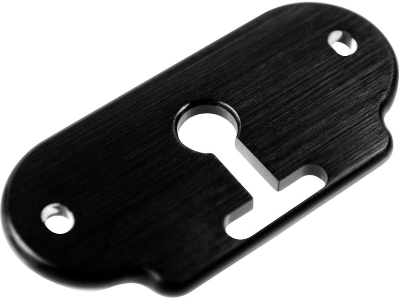 Motoscope Mini Combi Clip-Kit Instrument Mounting Bracket Black Anodized - 1 Inch