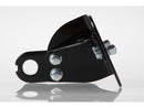 Side Mount Long License Plate Stainless Steel Gloss Black For 08-17 Softail