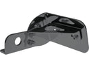 Side Mount Long License Plate Stainless Steel Gloss Black For 06-07 Dyna