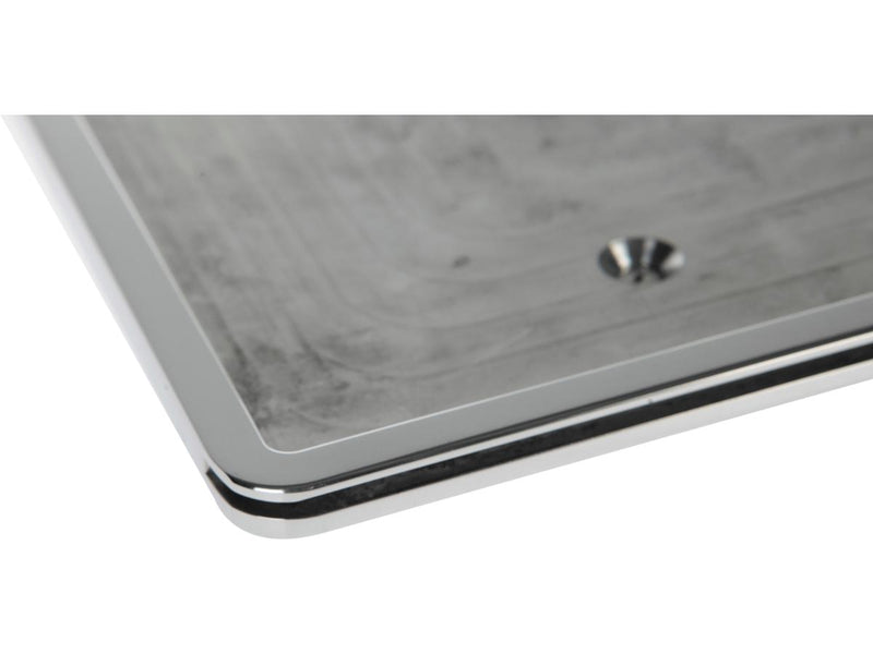 Inside License Base Plate German Polished - 200 x 180mm