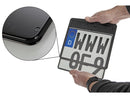 Inside License Base Plate German Black Satin - 200 x 180mm