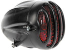 Alcatraz LED Taillight Without Mounting Bracket Matt Black Powder Coated Red
