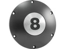 8-Ball Derby Cover 6-Hole Black Satin